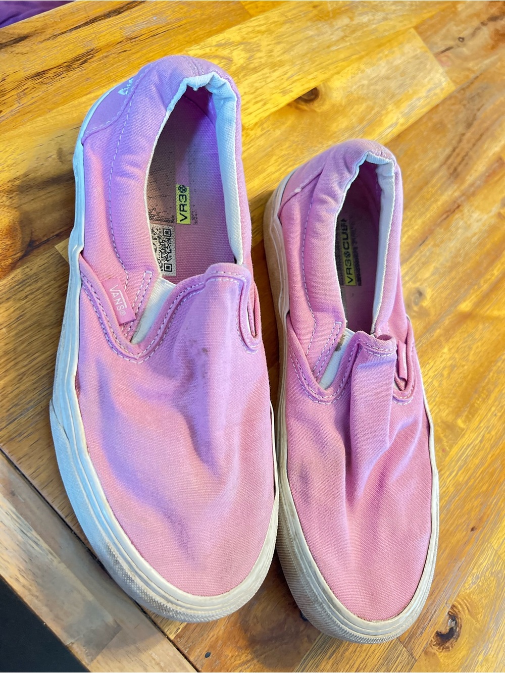 Vans Kids Slip-On Sneakers - Pink